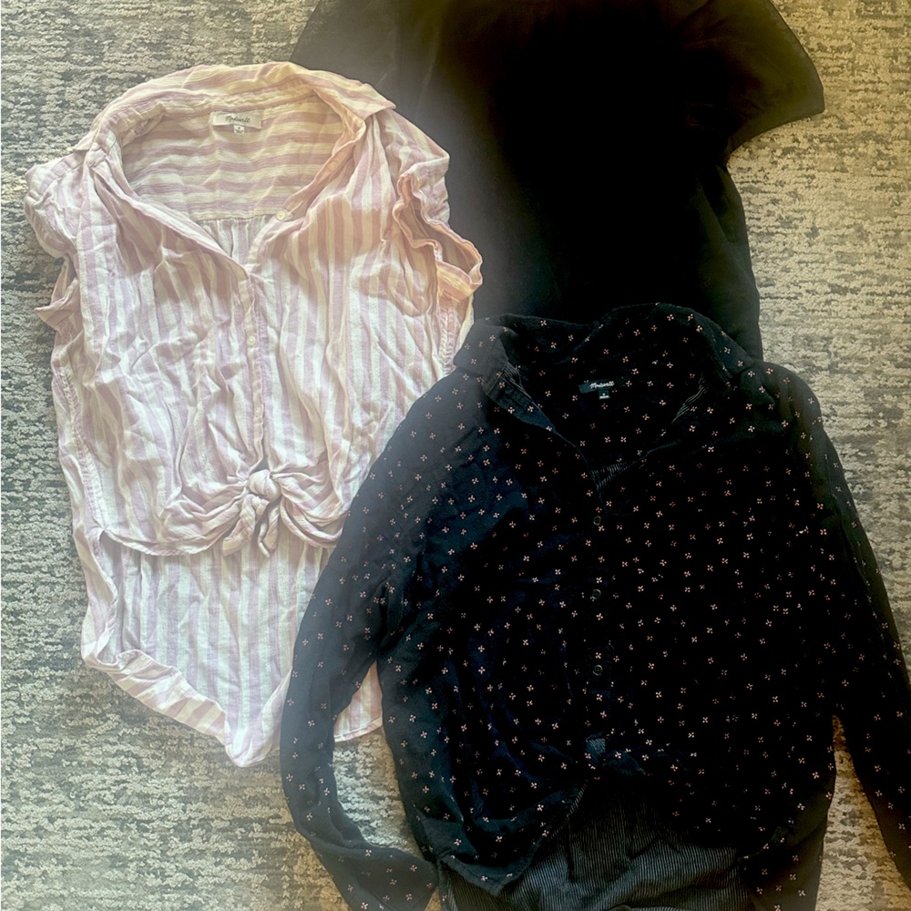 Madwell shirt bundle all size medium